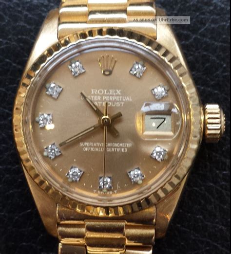 damenuhr rolex gebrauch gold 585 750|rollex lady datejust gebraucht.